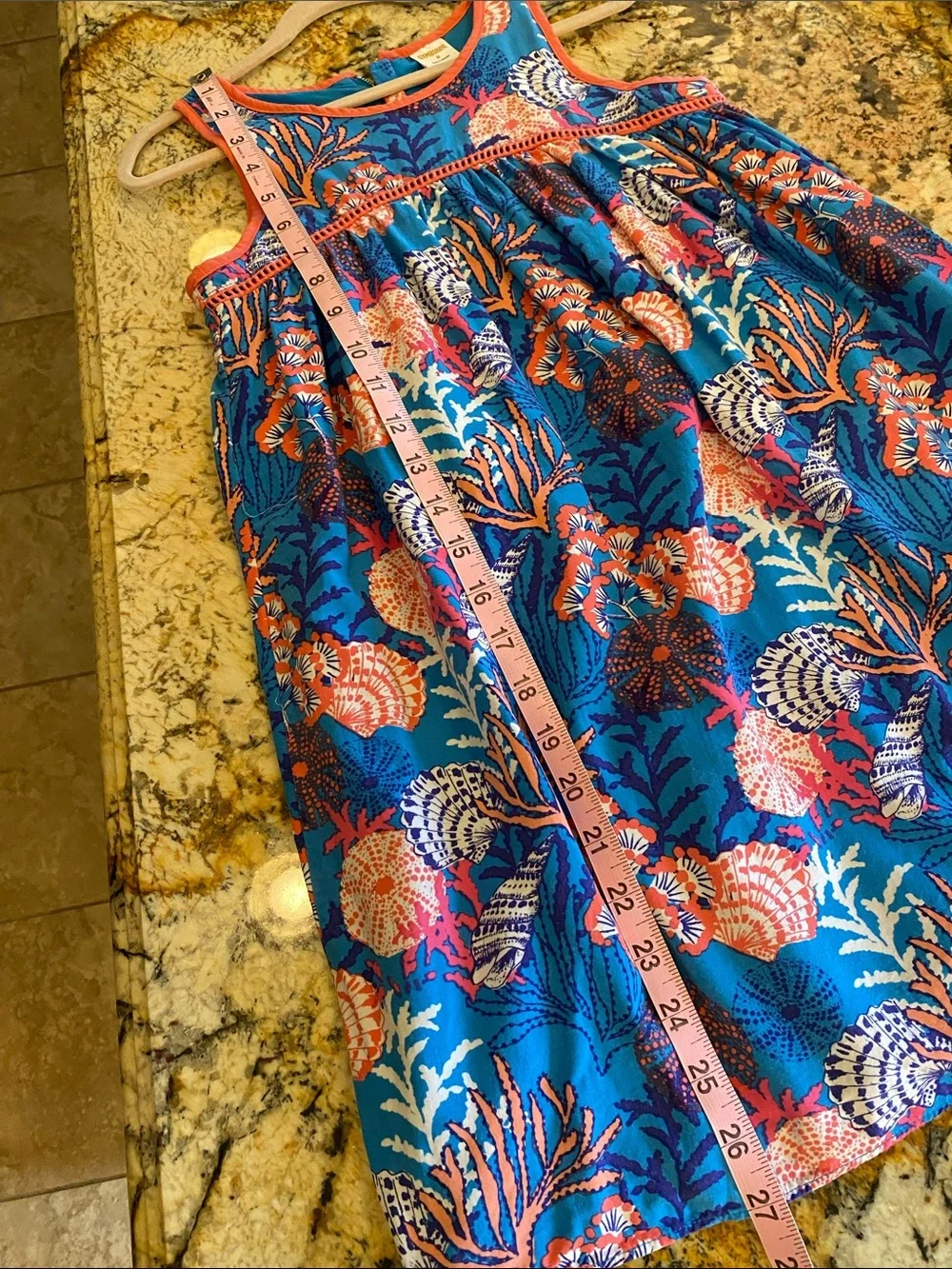 GYMBOREE Seashell Lined Dress